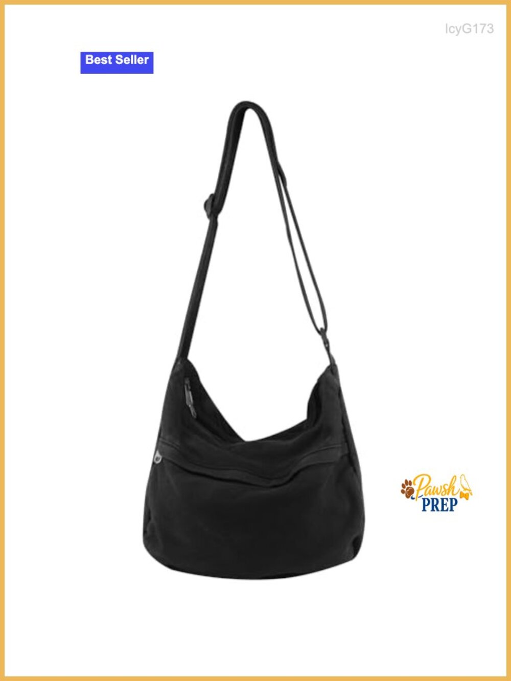 Canvas Messenger Bag Hobo Crossbody Tote Shoulder Bag Unisex Laptop